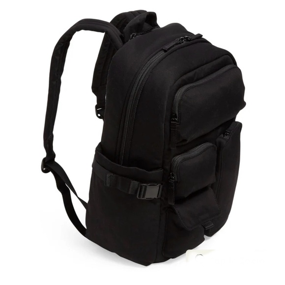 Vera Bradley Utility Large Backpack in Black NWT main image 6
